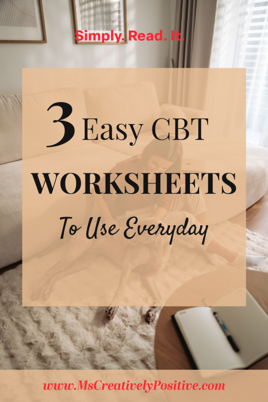 cbt worksheets-7-CBT WorksheetsO1
